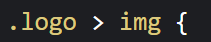 .logo > img class and element