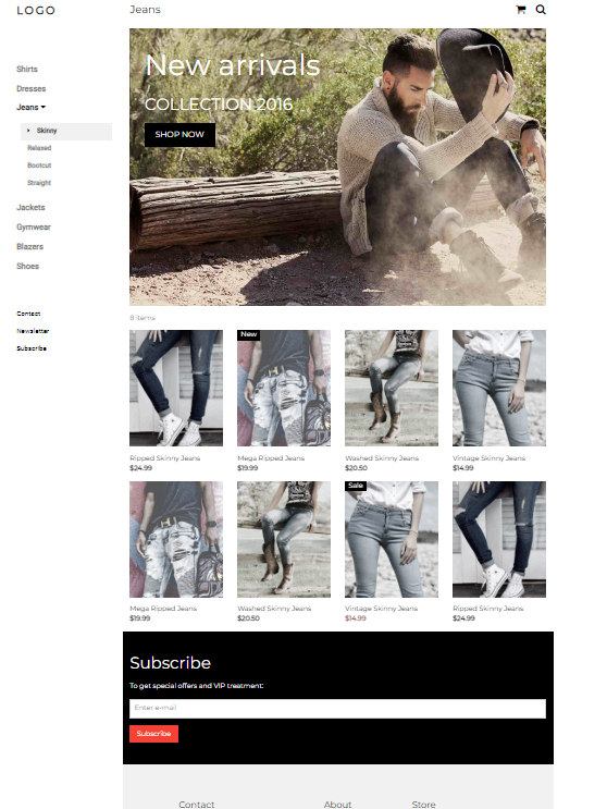 website template