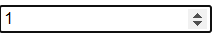 Input field numbers